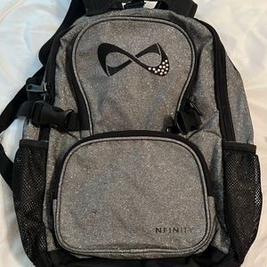 Black sparkly nfinity backpack